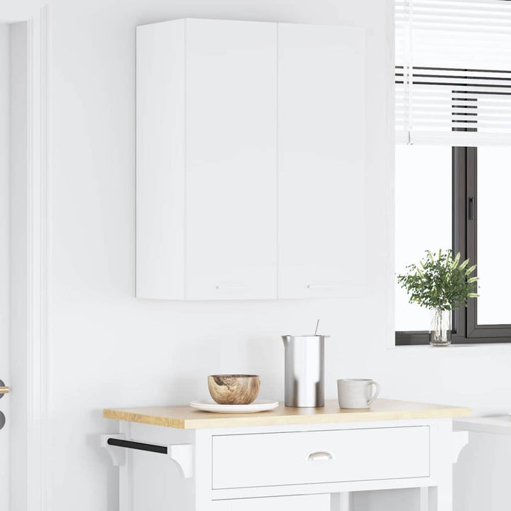Hængeskab Hvid 30 x 31 x 80 cm Konstrueret træ