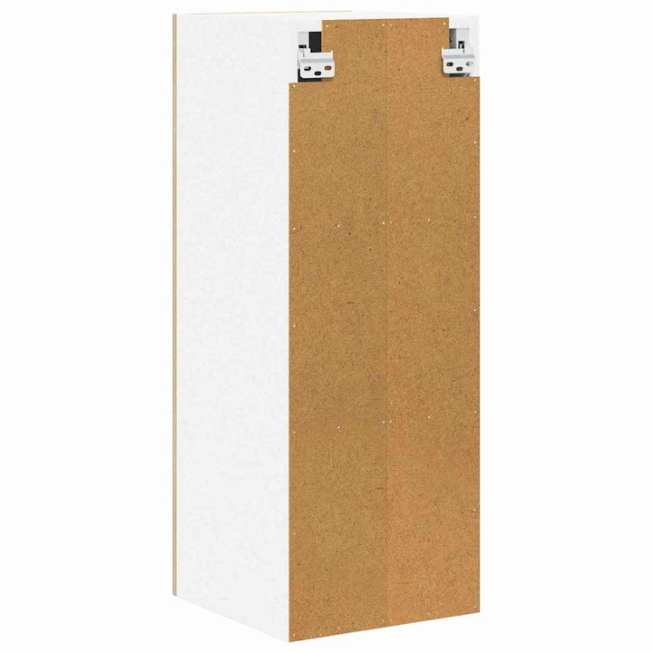 Hængeskab med dør 2 pcs Sonoma Eg og Hvid 30 x 31 x 80 cm