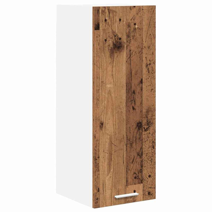 Hængeskab Gammelt træ og Hvid 30 x 31 x 80 cm Konstrueret træ