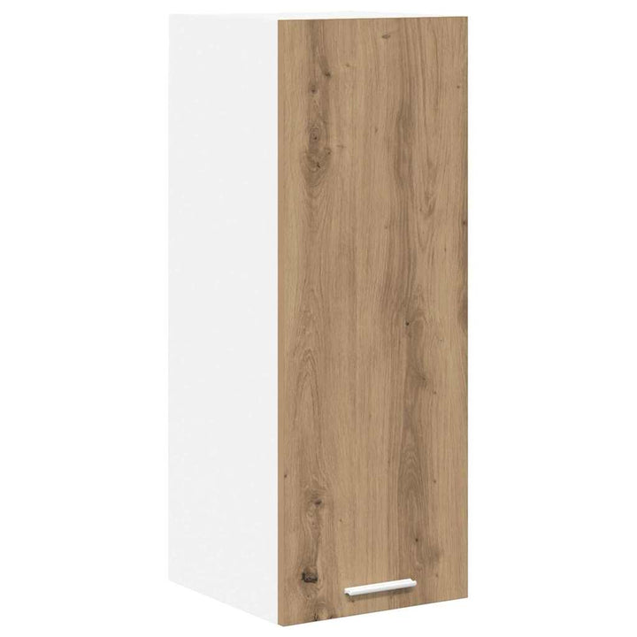 Hængeskab med dør 2 pcs Artisan eg og hvid 30 x 31 x 80 cm