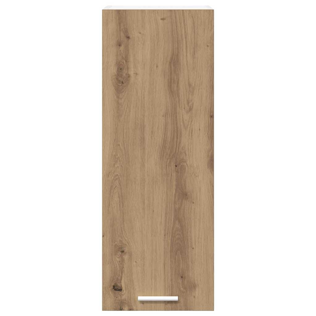 Hængeskab med dør 2 pcs Artisan eg og hvid 30 x 31 x 80 cm