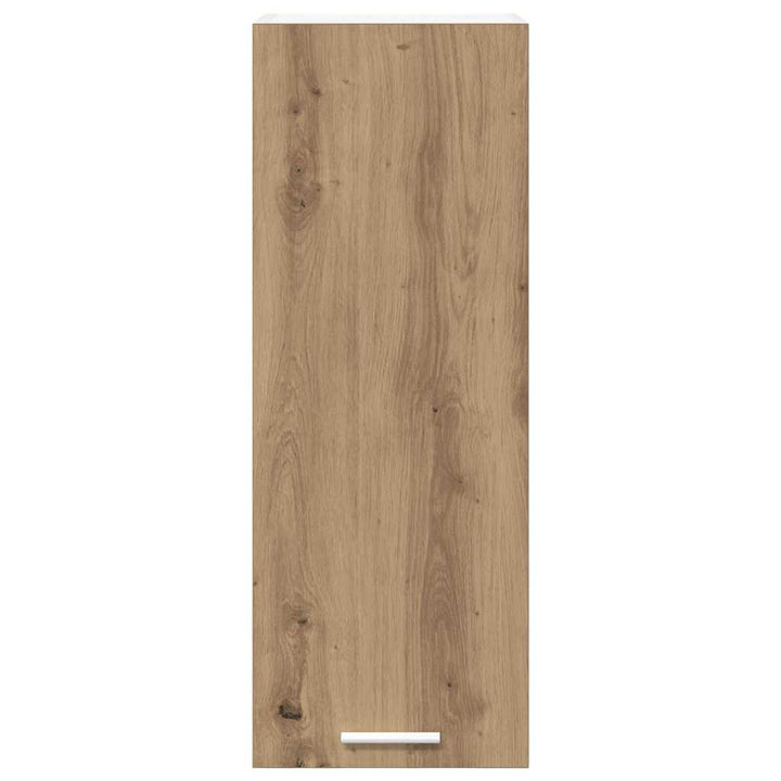 Hængeskab med dør 2 pcs Artisan eg og hvid 30 x 31 x 80 cm