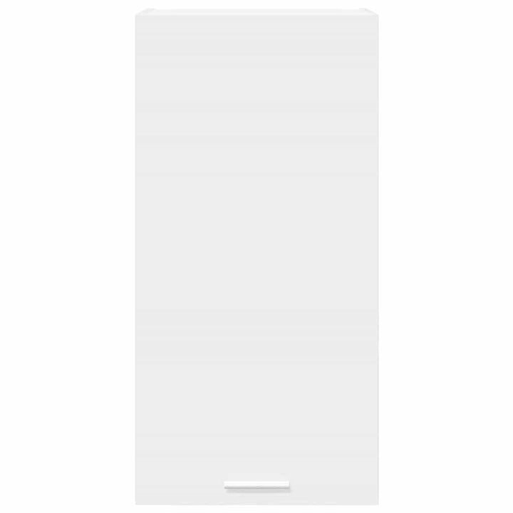 Hængeskab med opbevaring Hvid 40 x 31 x 80 cm Konstrueret træ