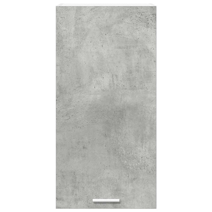 Hængeskab Beton grå og hvid 40 x 31 x 80 cm Konstrueret træ