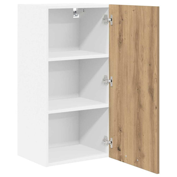 Hængeskab Artisan eg og hvid 40 x 31 x 80 cm Konstrueret træ