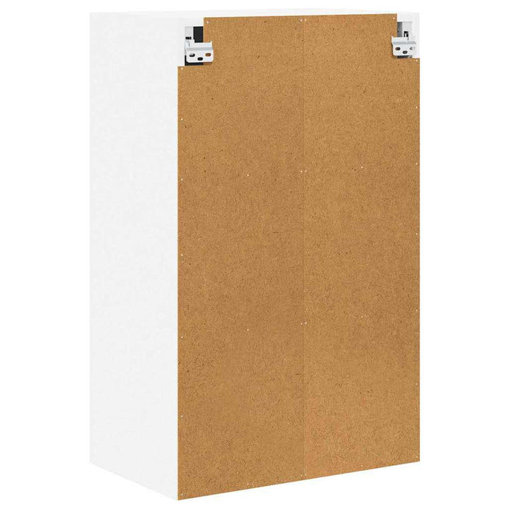 Hængeskab med opbevaring Hvid 50 x 31 x 80 cm Konstrueret træ