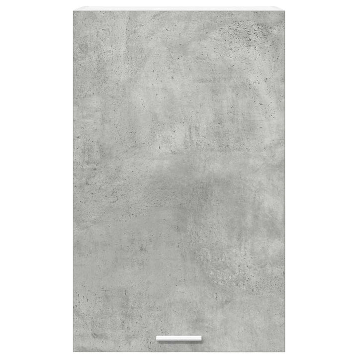 Hængeskab Beton grå og hvid 50 x 31 x 80 cm Konstrueret træ