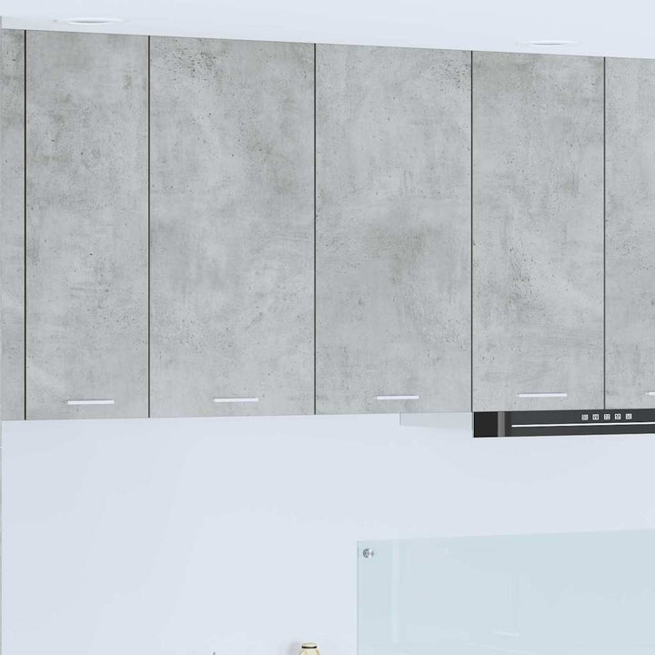 Hængeskab Beton Grå 80 x 31 x 80 cm Konstrueret træ