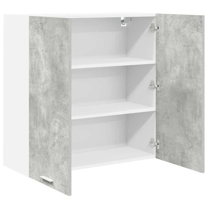 Hængeskab Beton Grå 80 x 31 x 80 cm Konstrueret træ