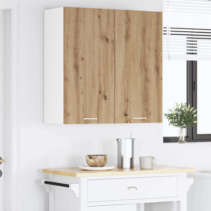 Hængeskab Artisan Egetræ 80 x 31 x 80 cm Konstrueret træ