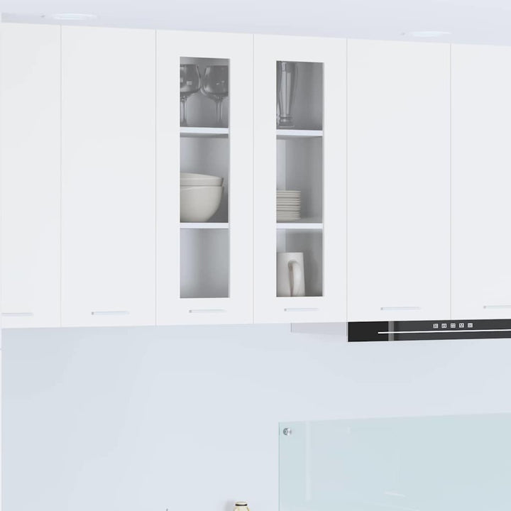 Hængeskab Hvid 60 x 31 x 80 cm Konstrueret træ