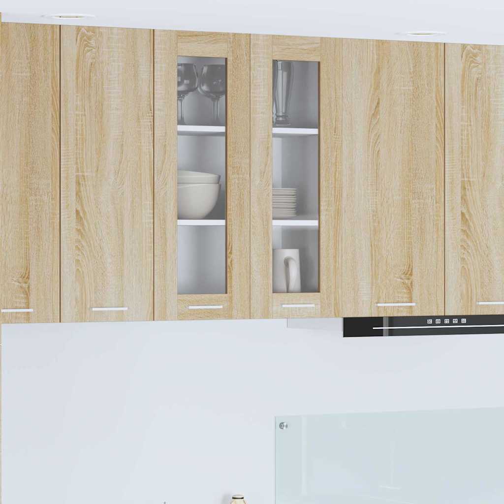 Hængeskab Sonoma eg 60 x 31 x 80 cm Konstrueret træ