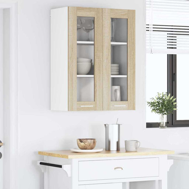 Hængeskab Sonoma eg 60 x 31 x 80 cm Konstrueret træ