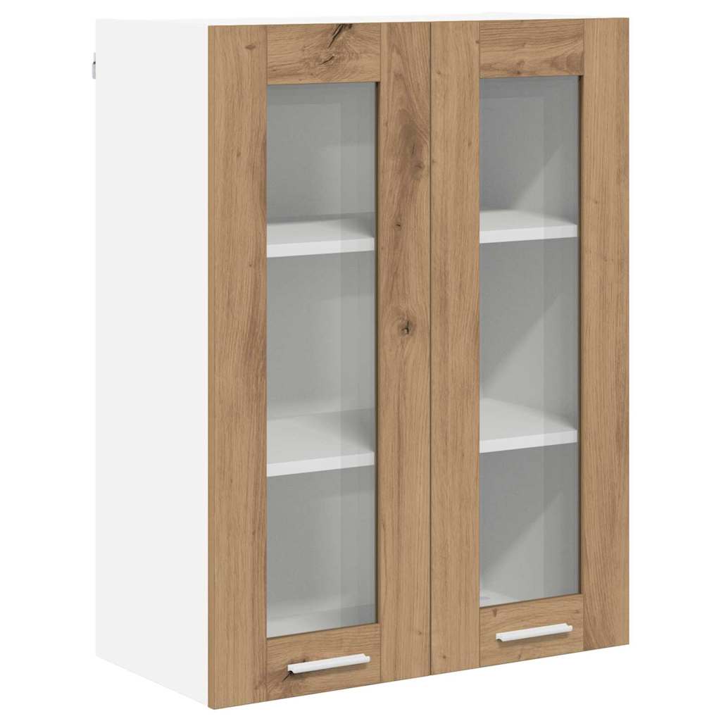 Hængeskab Riga Artisan Egetræ 60 x 31 x 80 cm Konstrueret træ