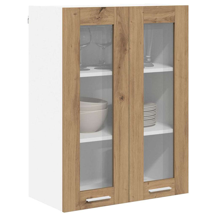 Hængeskab Riga Artisan Egetræ 60 x 31 x 80 cm Konstrueret træ