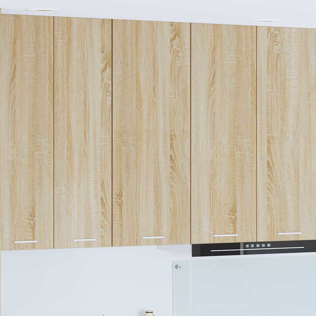 Hængeskab med dør Sonoma eg 40 x 31 x 100 cm Konstrueret træ