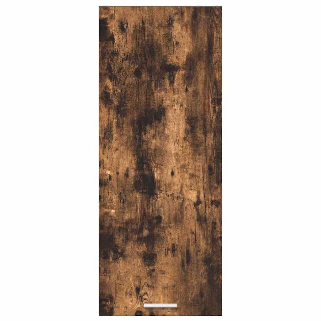 Hængeskab med dør Røget eg 40 x 31 x 100 cm Konstrueret træ