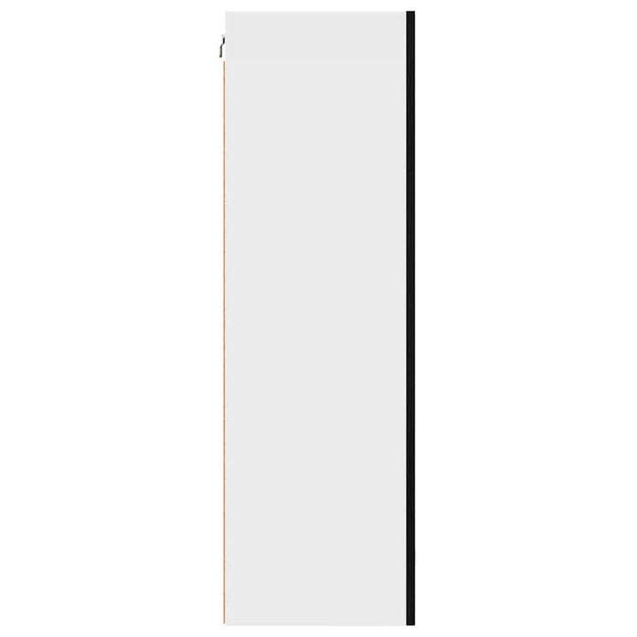 Hængeskab Sort Eg og Hvid 50 x 31 x 100 cm Konstrueret træ