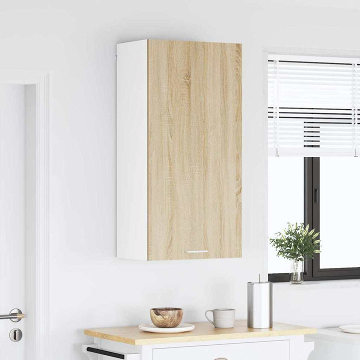 Hængeskab Sonoma Eg og Hvid 50 x 31 x 100 cm Konstrueret træ