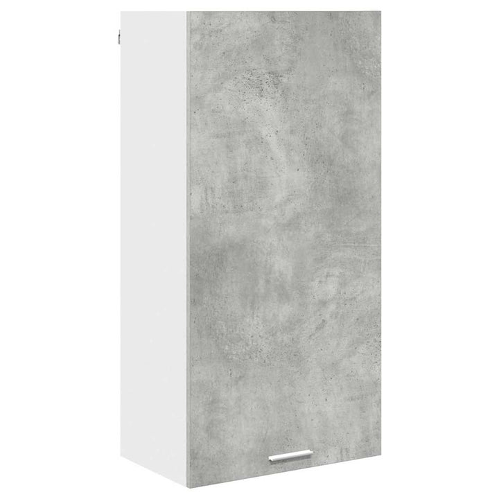 Hængeskab Beton grå og hvid 50 x 31 x 100 cm Konstrueret træ