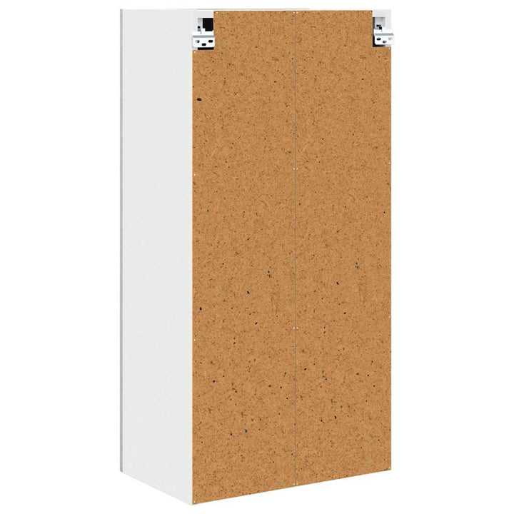 Hængeskab Beton grå og hvid 50 x 31 x 100 cm Konstrueret træ