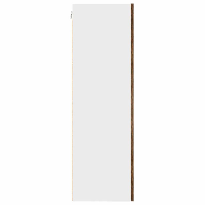 Hængeskab Røget Eg og Hvid 50 x 31 x 100 cm Konstrueret træ