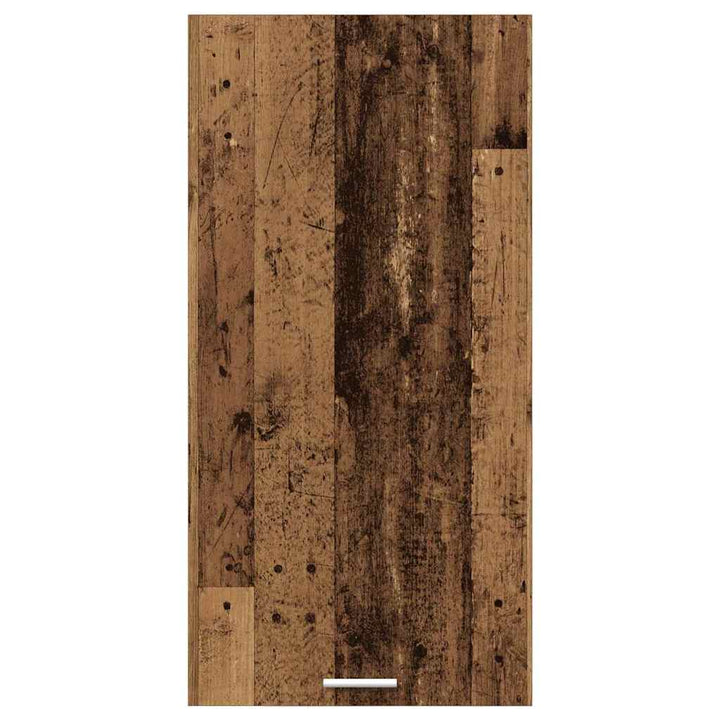 Hængeskab Gammelt træ og Hvid 50 x 31 x 100 cm Konstrueret træ