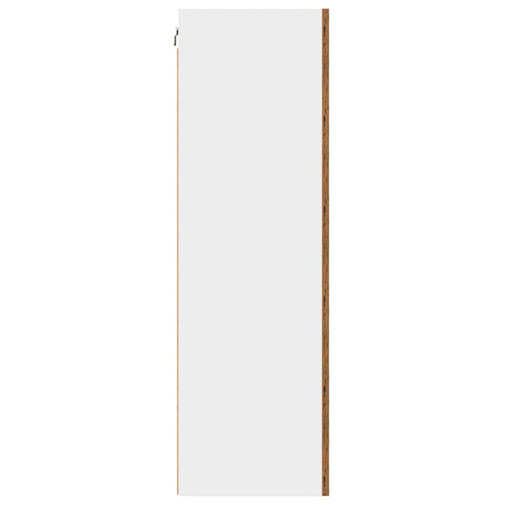 Hængeskab Gammelt træ og Hvid 50 x 31 x 100 cm Konstrueret træ