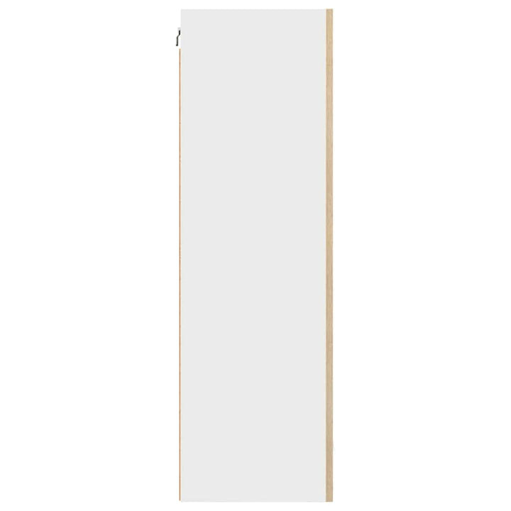 Hængeskab Artisan eg og hvid 50 x 31 x 100 cm Konstrueret træ