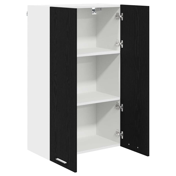 Hængeskab Sort eg 60 x 31 x 100 cm Konstrueret træ