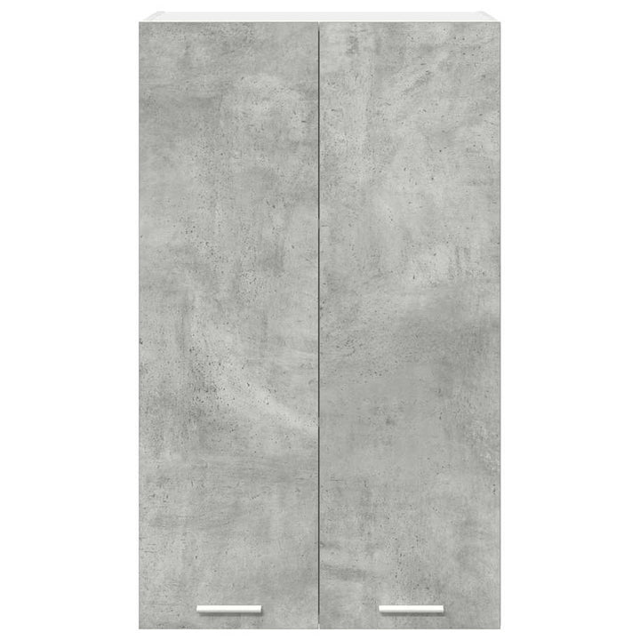 Hængeskab med dør Beton Grå 60 x 31 x 100 cm Konstrueret træ