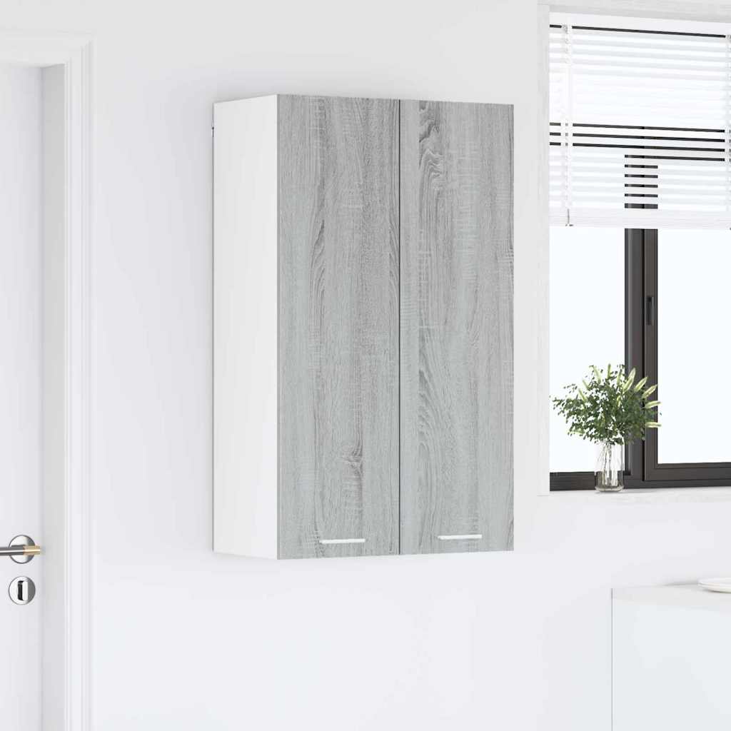 Hængeskab Grå Sonoma 60 x 31 x 100 cm Konstrueret træ