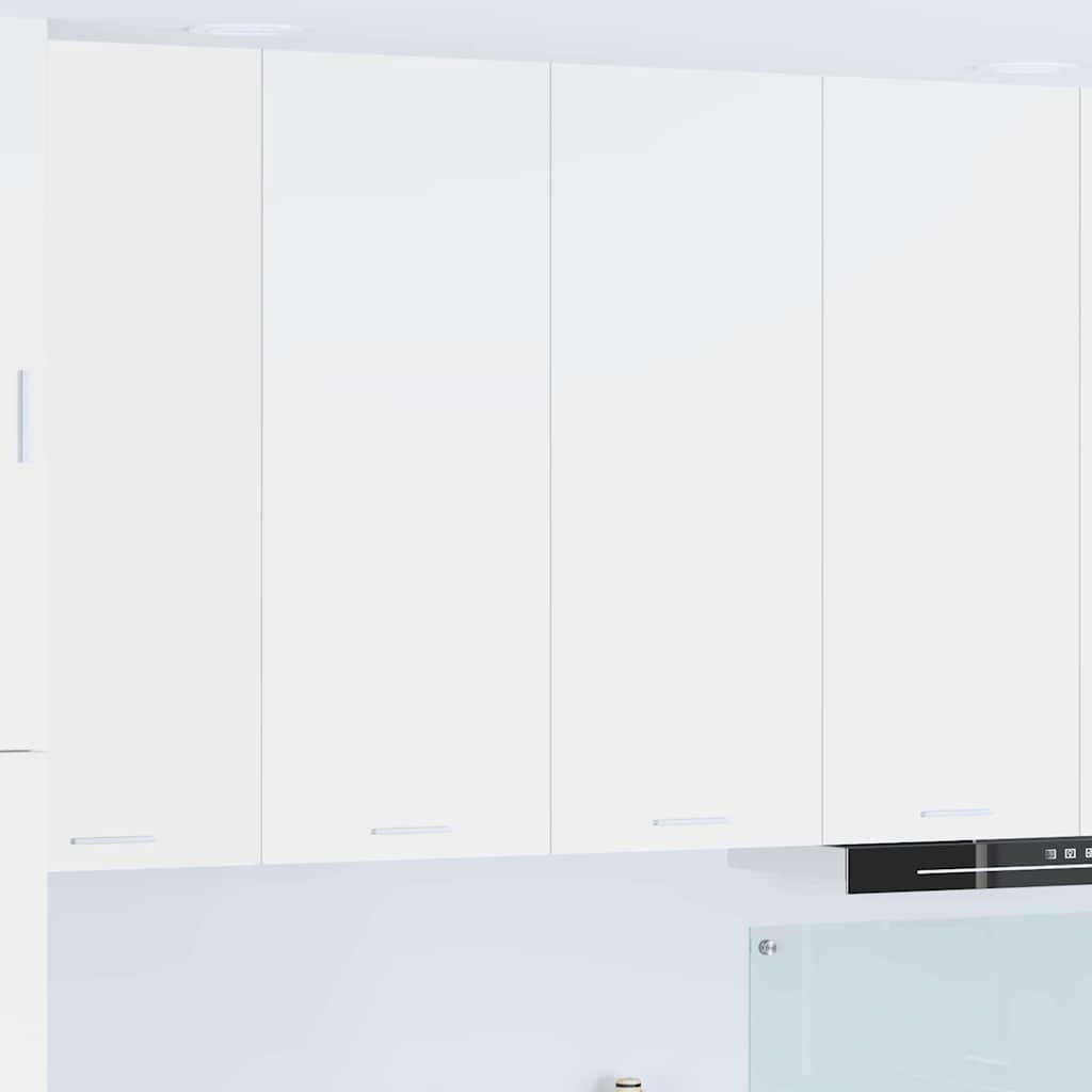 Hængeskab Hvid 80 x 31 x 100 cm Konstrueret træ