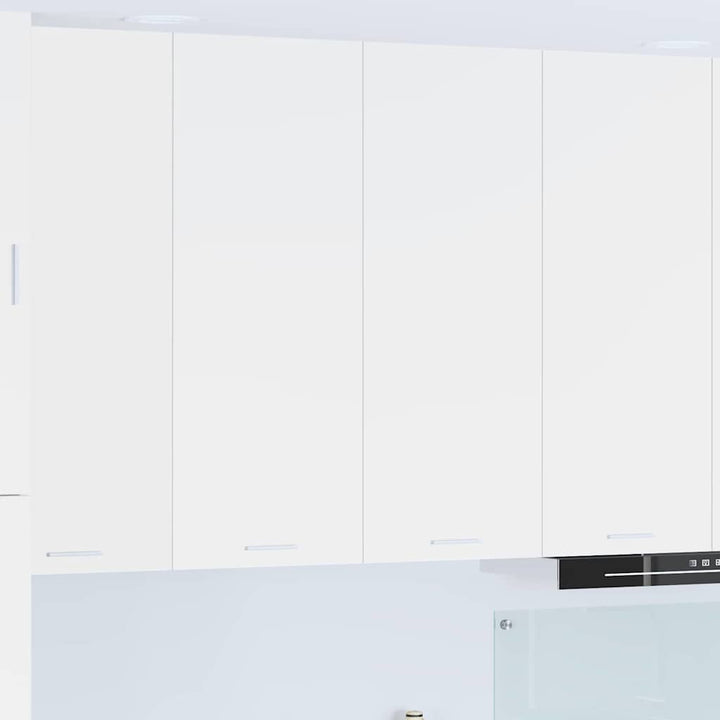 Hængeskab Hvid 80 x 31 x 100 cm Konstrueret træ