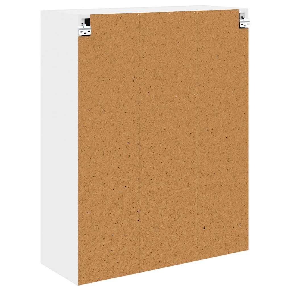 Hængeskab Hvid 80 x 31 x 100 cm Konstrueret træ