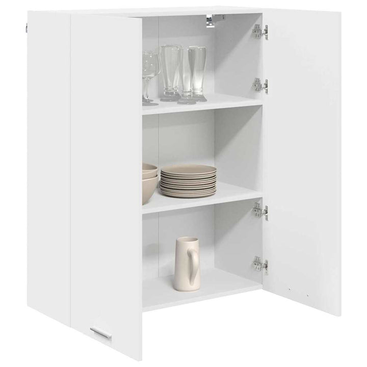 Hængeskab Hvid 80 x 31 x 100 cm Konstrueret træ
