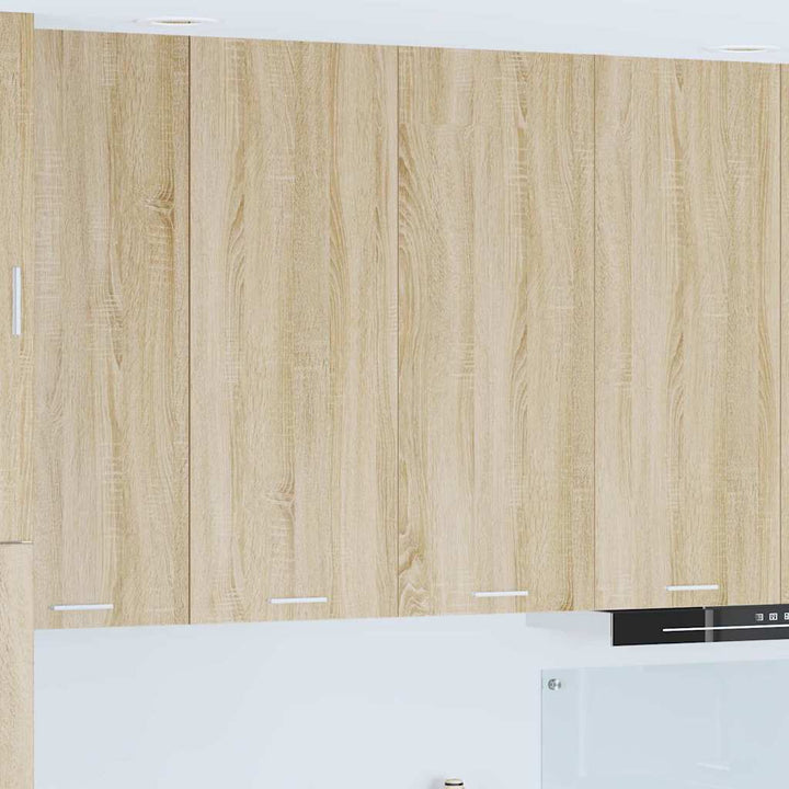 Hængeskab Sonoma eg 80 x 31 x 100 cm Konstrueret træ
