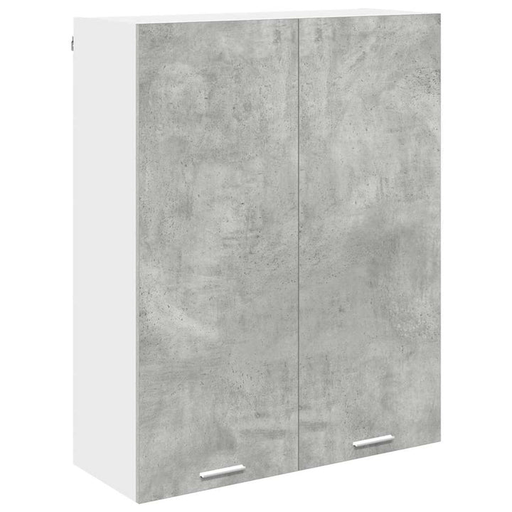 Hængeskab med dør Beton Grå 80 x 31 x 100 cm Konstrueret træ