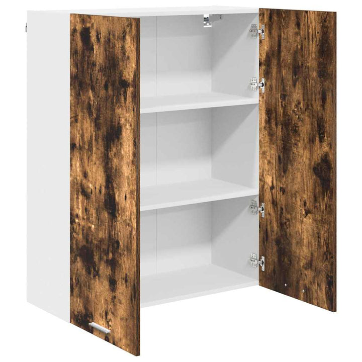 Hængeskab Røget eg 80 x 31 x 100 cm Konstrueret træ
