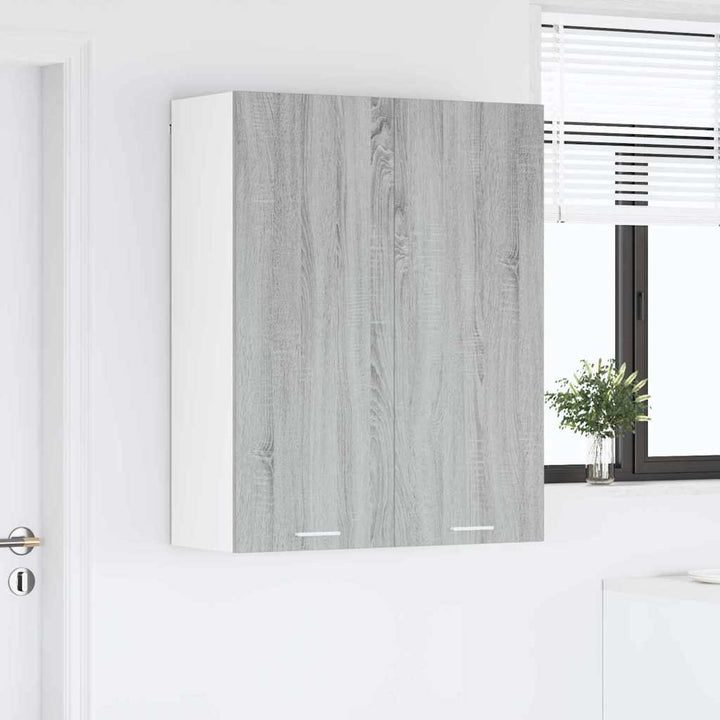 Hængeskab Grå Sonoma 80 x 31 x 100 cm Konstrueret træ