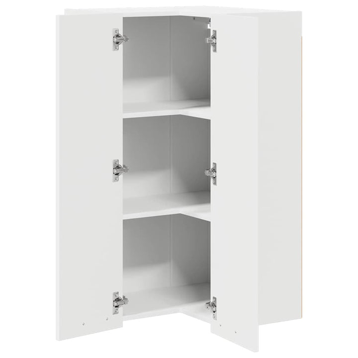 Hængeskab Hvid 57 x 57 x 100 cm Konstrueret træ