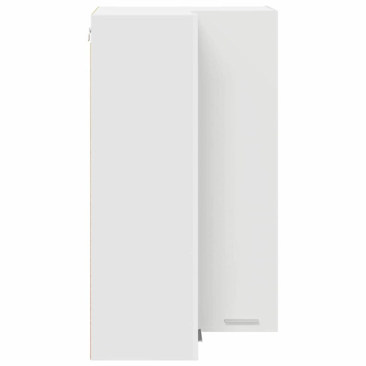 Hængeskab Hvid 57 x 57 x 100 cm Konstrueret træ