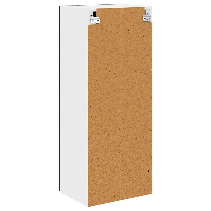 Hængeskab med dør Sort eg 40 x 31 x 100 cm Konstrueret træ