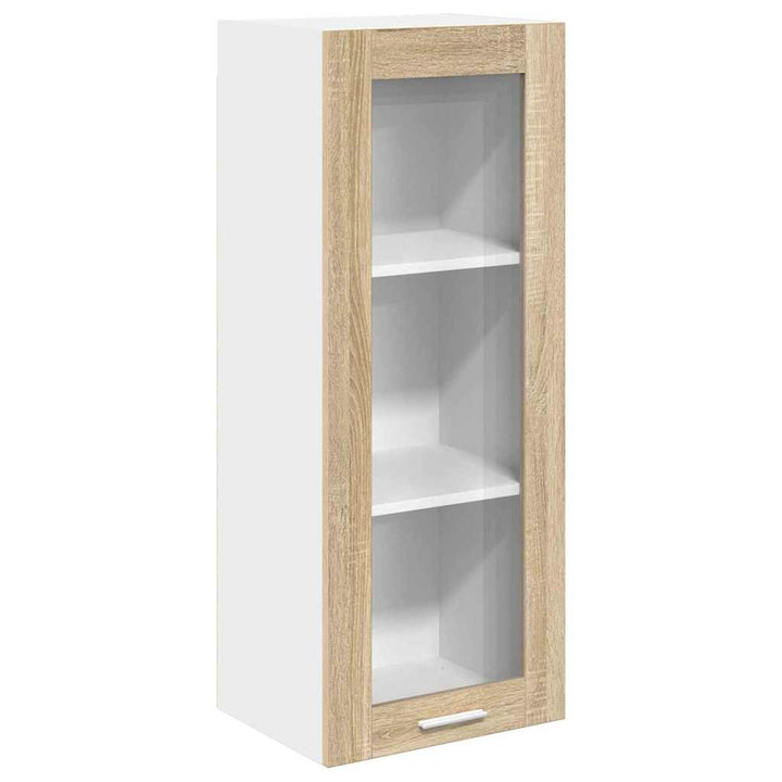 Hængeskab med dør Sonoma eg 40 x 31 x 100 cm Konstrueret træ
