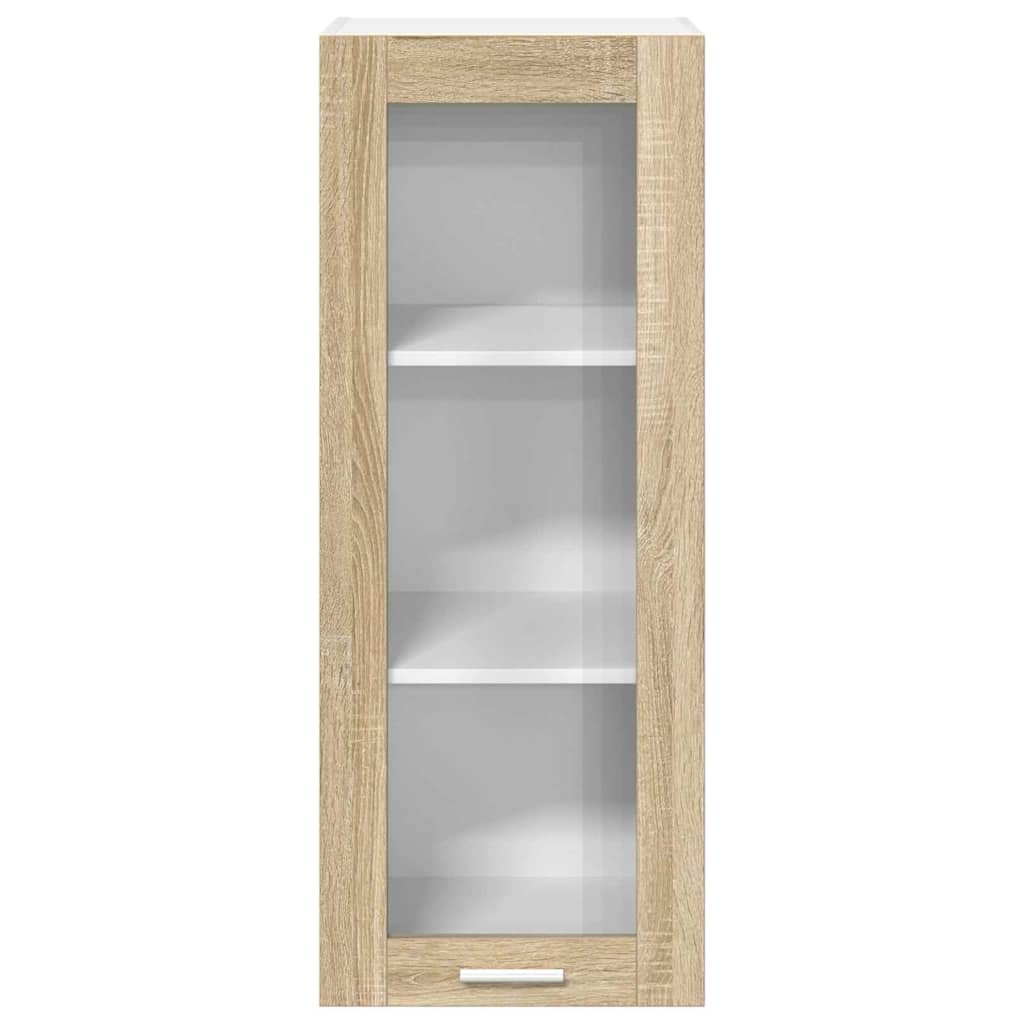 Hængeskab med dør Sonoma eg 40 x 31 x 100 cm Konstrueret træ