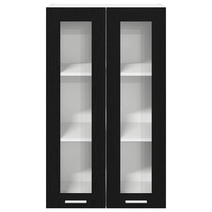 Hængeskab Sort eg 60 x 31 x 100 cm Konstrueret træ