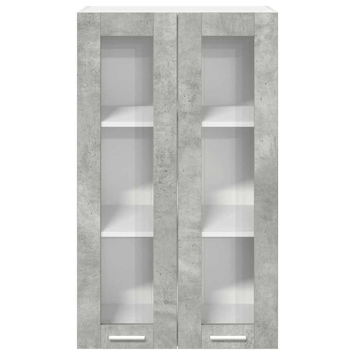 Hængeskab Beton Grå 60 x 31 x 100 cm Konstrueret træ