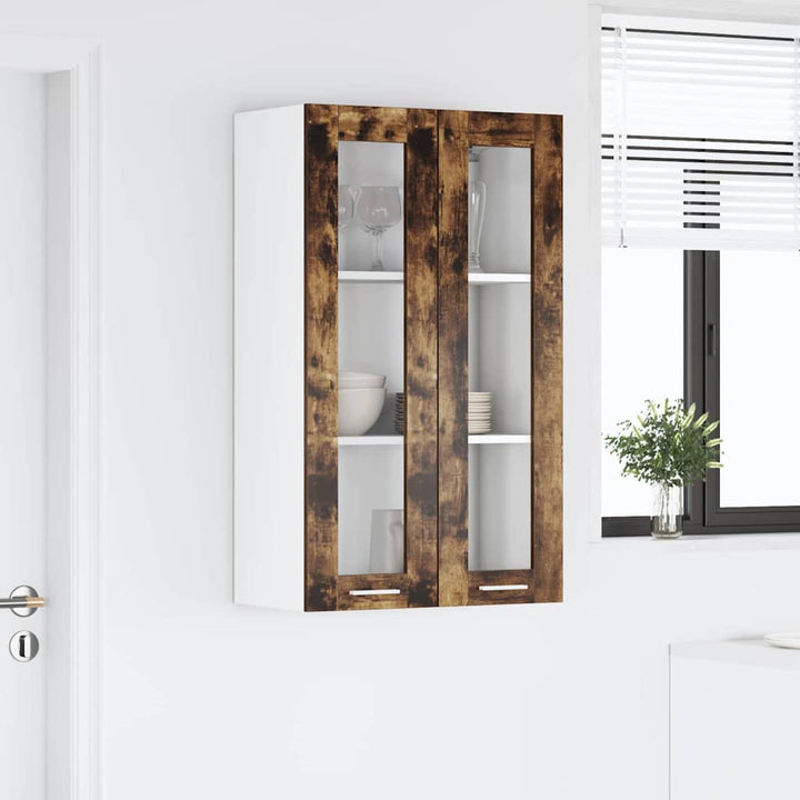 Hængeskab Røget eg 60 x 31 x 100 cm Konstrueret træ