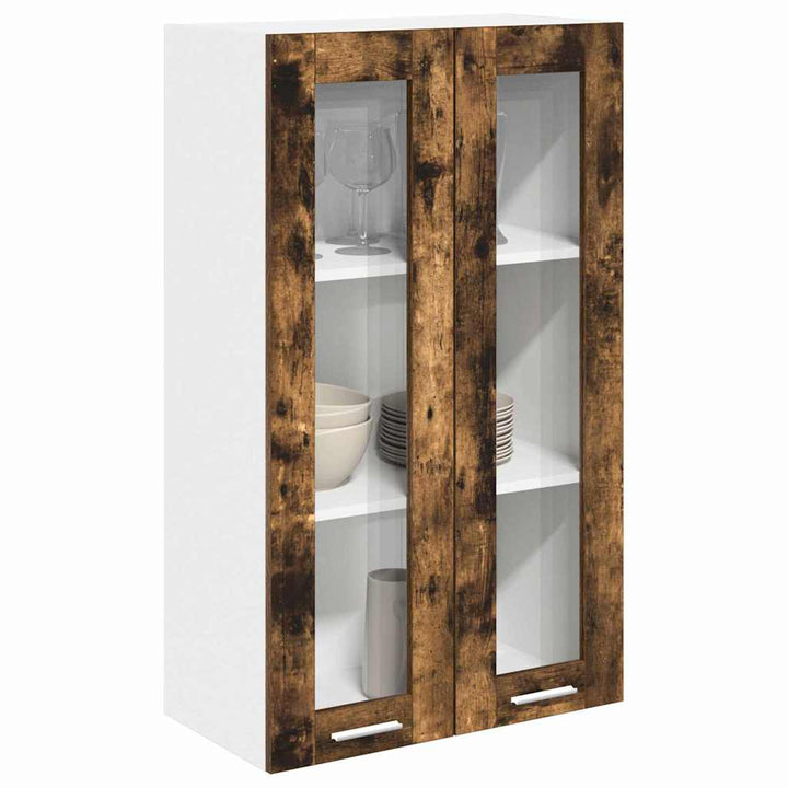 Hængeskab Røget eg 60 x 31 x 100 cm Konstrueret træ