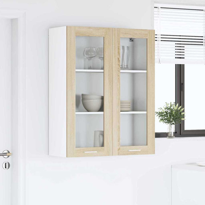 Hængeskab Sonoma eg 80 x 31 x 100 cm Konstrueret træ